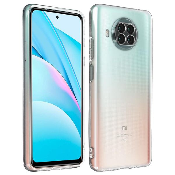 Avizar, Custodia In Gel, Cover Posteriore Per Xiaomi Mi 10T Lite, Trasparente-image