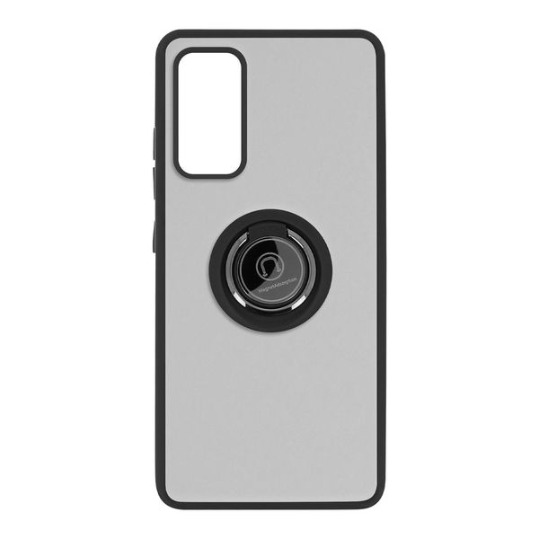 Avizar, Custodia Ibrida Per Cellulare Con Supporto Ad Anello Per Galaxy S20 Fe, Nero-image