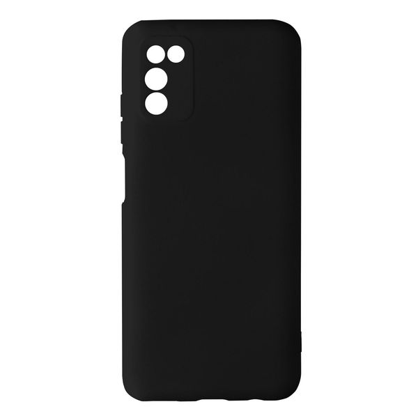 Avizar, Custodia Semirigida In Silicone Per Samsung Galaxy A03S, Soft Touch, Nero-image