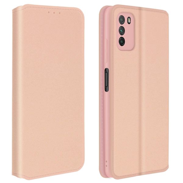 Cover In Ecopelle Classic Edition Per Xiaomi Poco M3 - Oro Rosa-image