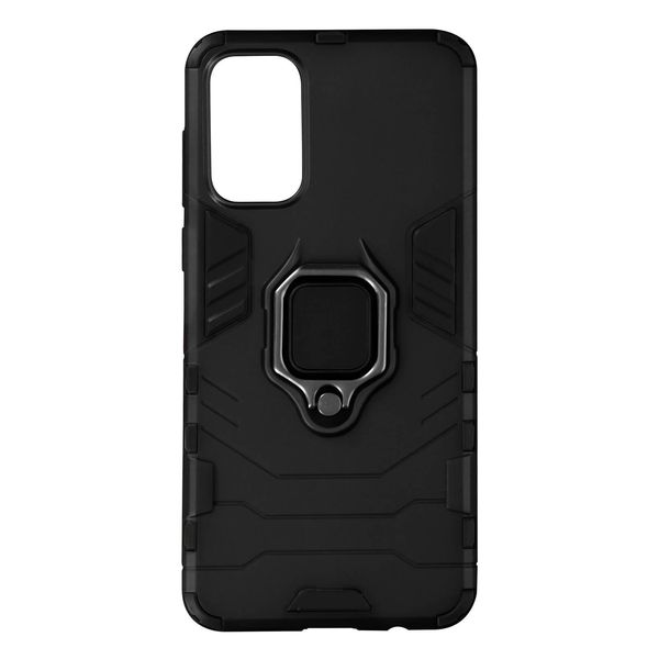 Avizar, Custodia Antiurto Per Cellulare Samsung Galaxy A73 5G Con Supporto Ad Anello, Nero-image