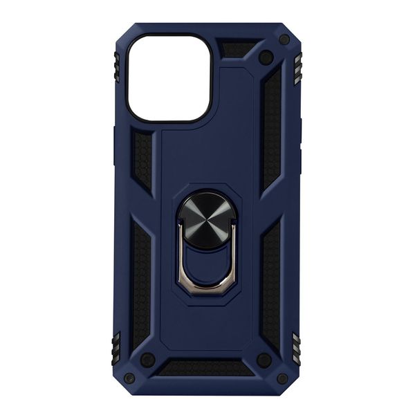 Avizar, Custodia Ibrida Per Cellulare Con Supporto Ad Anello Per Apple Iphone 13 Pro Max, Blu-image