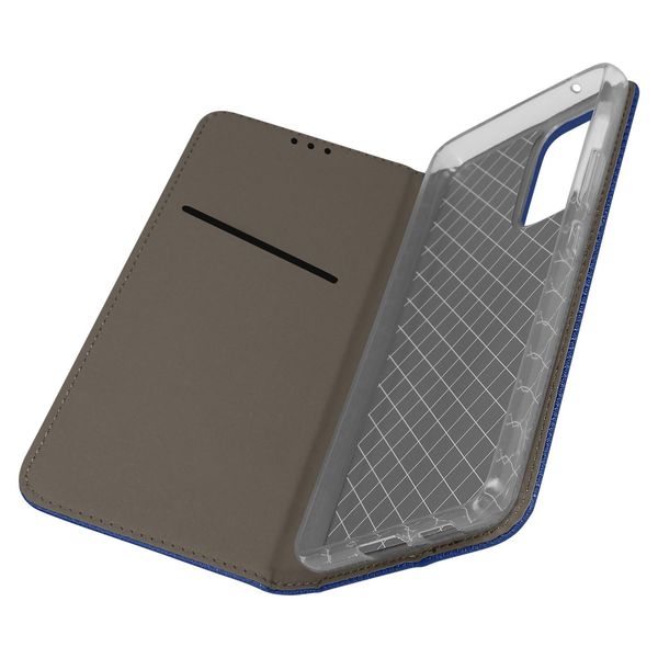 Avizar, Samsung Galaxy A53 5G Premium Book Cover Con Funzione Stand, Blu Scuro-image