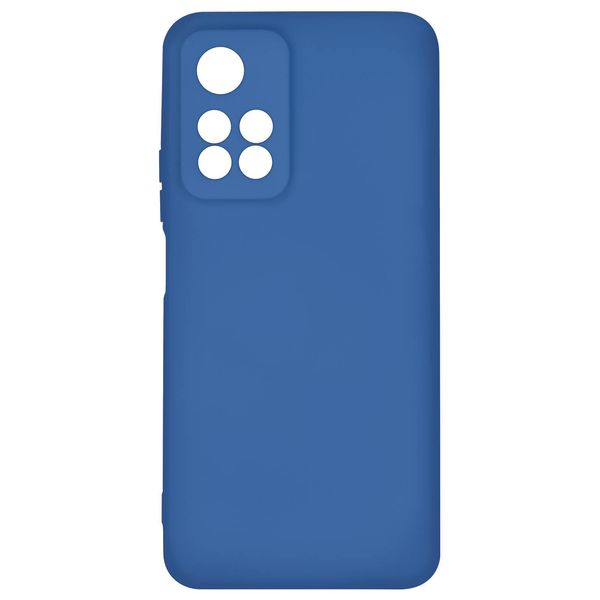 Custodia Semirigida In Silicone Per Xiaomi Redmi Note 11 Pro Plus, Soft Touch - Blu-image