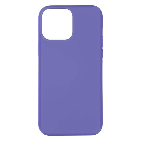 Custodia Semirigida In Silicone Per Apple Iphone 14 Pro, Soft Touch - Viola-image