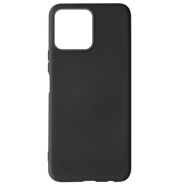 Custodia Per Cellulare In Silicone Semirigido Per Honor X8, Soft Touch - Nero-image