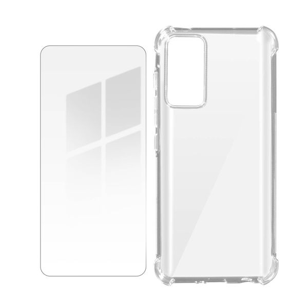 Avizar, Set Di Protezione Premium Xiaomi 12 Lite Custodia Protettiva + Pellicola, Trasparente-image