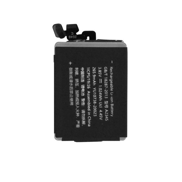 Clappio, Batteria Di Ricambio Per Apple Watch Series 6 (40 Mm), Batteria Supplementare Da 265 Mah, Nero-image