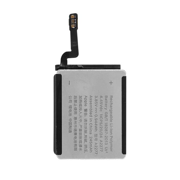 Batteria Sostitutiva Per Apple Watch Series 5 / Se (40 Mm), Batteria Supplementare Da 245 Mah - Nero-image