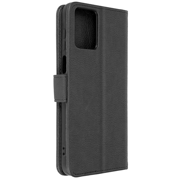 Custodia In Pelle Finta Con Funzione Di Supporto Per Motorola Moto G13, G23, G53 - Nero-image