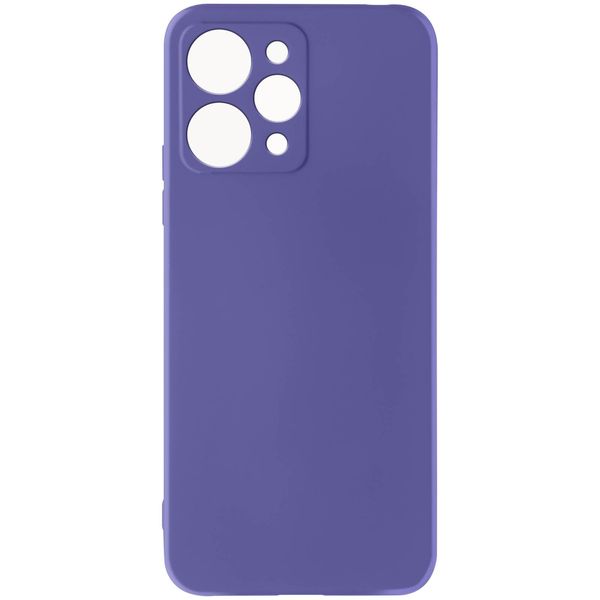 Custodia Semirigida In Silicone Per Xiaomi Redmi 12, Soft Touch - Viola-image