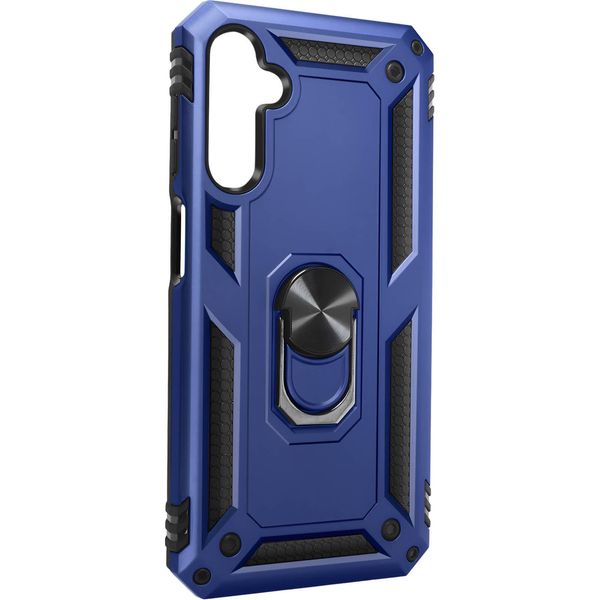 Avizar, Custodia Protettiva Ibrida Per Samsung A25 5G, Supporto Ad Anello, Blu Scuro-image