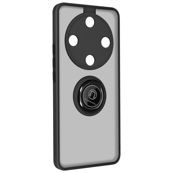 Avizar, Custodia Per Cellulare Con Supporto Ad Anello Honor Magic 6 Lite 5G, Nero-image