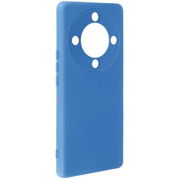 Avizar, Custodia Semirigida In Silicone Per Honor Magic 5 Lite 5G, Blu-image