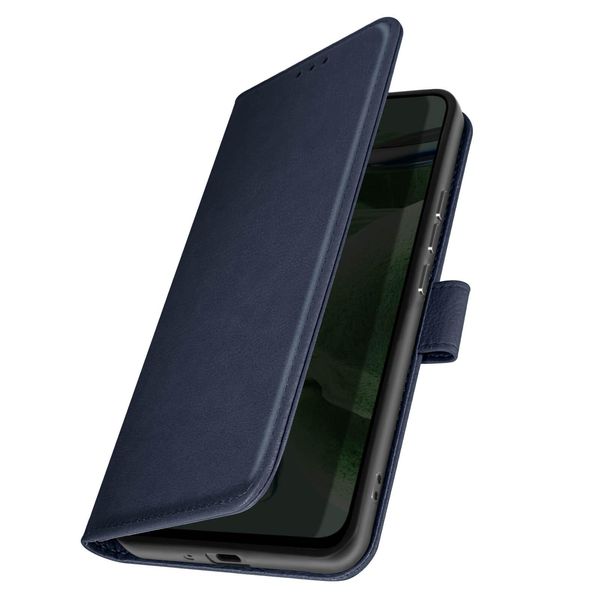 Avizar, Custodia In Ecopelle Con Funzione Stand Huawei P Smart 2019 / Honor 10 Lite, Blu Scuro-image