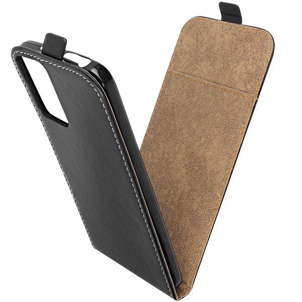 Avizar, Custodia Verticale Flip Per Xiaomi Redmi Note 12S Con Portacarte, Nero-image