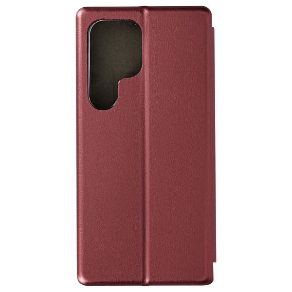 Avizar, Cover Per Samsung Galaxy S24 Ultra Con Supporto Per Schede E Funzione Stand-Up, Rosso Vino-image