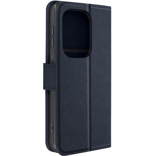 Avizar, Custodia In Ecopelle Con Funzione Di Supporto Xiaomi Redmi Note 13 Pro 4G, Blu Scuro-image