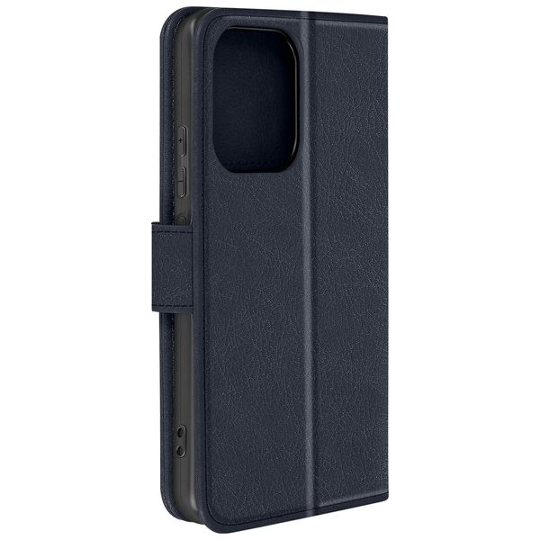 Avizar, Custodia In Ecopelle Con Funzione Di Supporto Xiaomi Redmi Note 13 4G, Blu Scuro-image