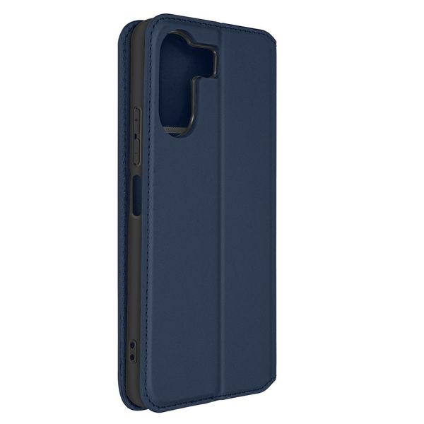 Avizar, Custodia In Pelle Finta Classic Edition Xiaomi Redmi 13C / Poco C65, Blu Scuro-image