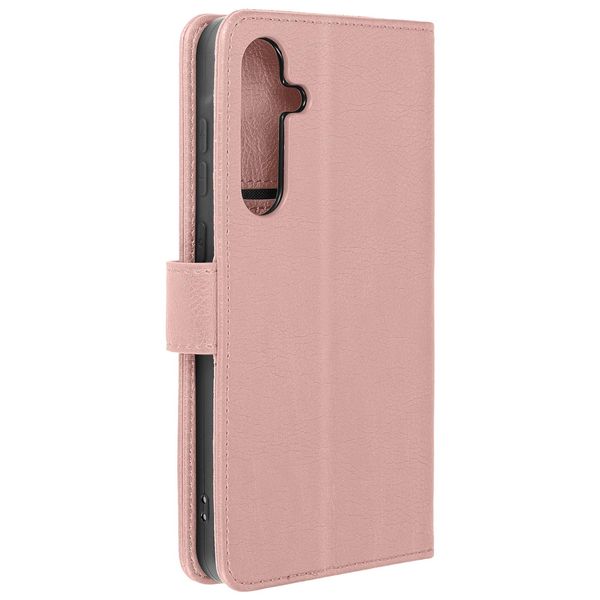 Avizar, Custodia In Ecopelle Con Funzione Di Supporto Per Samsung Galaxy A55, Oro Rosa-image