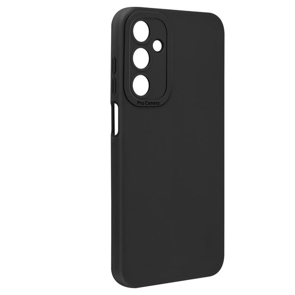 Avizar, Custodia In Silicone Softglow Per Samsung Galaxy A25 5G, Fotocamera Protetta, Nero-image
