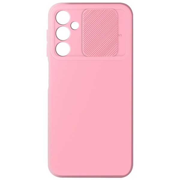 Avizar, Custodia In Silicone Per Samsung Galaxy A25 5G Con Copertura Per Fotocamera, Rosa Chiaro-image