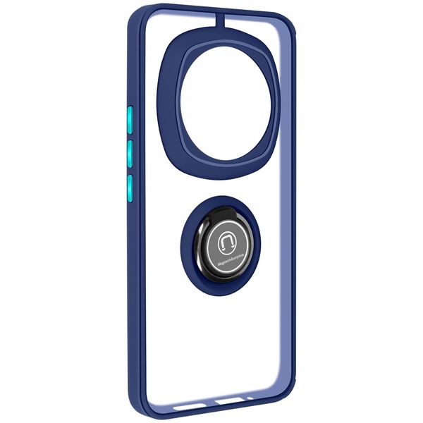 Avizar, Custodia Per Cellulare Con Supporto Per Anello Honor Magic 6 Pro 5G, Blu Scuro-image