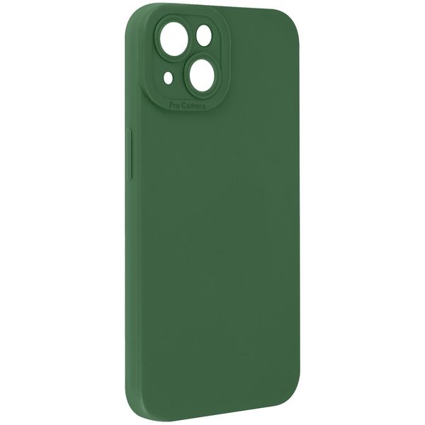 Avizar, Custodia In Silicone Softglow Per Apple Iphone 14, Fotocamera Protetta, Verde-image