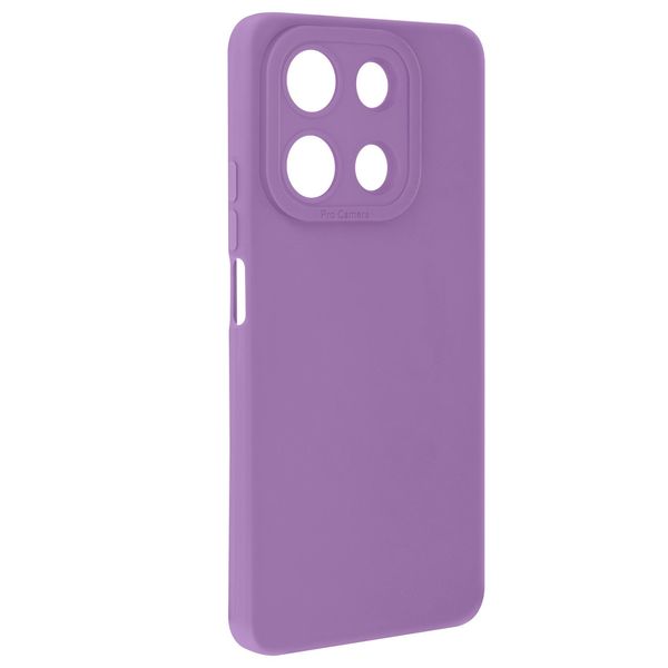Avizar, Custodia In Silicone Softglow Per Xiaomi Redmi Note 13 5G, Fotocamera Protetta, Viola-image