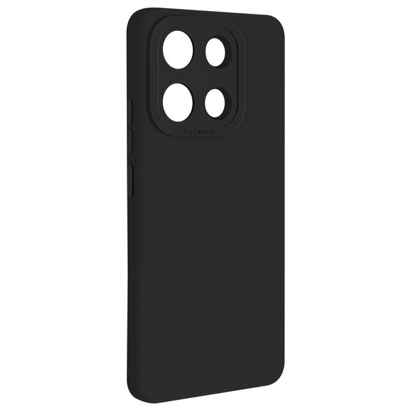 Avizar, Custodia In Silicone Softglow Xiaomi Redmi Note 13 Pro 5G, Fotocamera Protetta, Nero-image