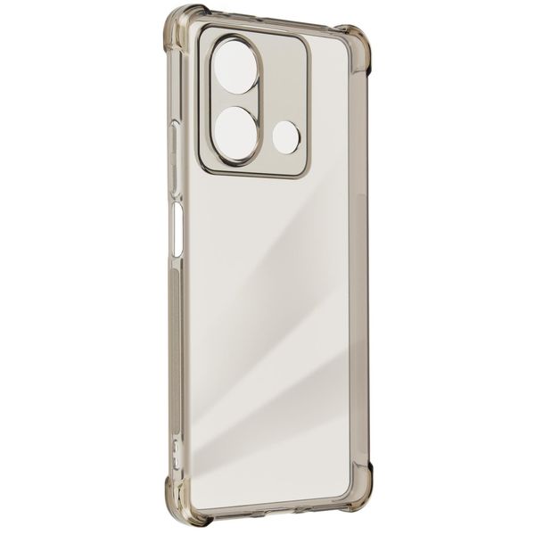 Imak, Custodia Antiurto Per Xiaomi Redmi Note 13 5G In Silicone, Nero Trasparente-image