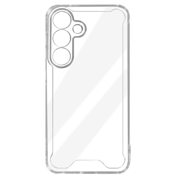 Avizar, Cover Protettiva Per Samsung Galaxy S24 Angoli Rinforzati Bordi Rialzati, Trasparente-image