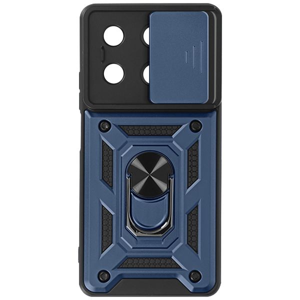 Avizar, Custodia Protettiva Per Xiaomi Redmi Note 13 5G Copertura Fotocamera Ad Anello, Blu Scuro-image