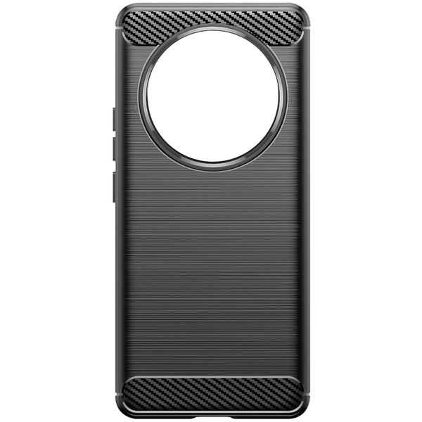 Avizar, Custodia Protettiva Flessibile Per Realme 12 Pro 5G, Effetto Carbonio, Nero-image