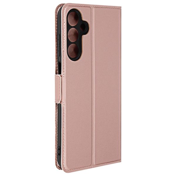Avizar, Custodia Per Samsung A25 5G Funzione Stand Portafoglio Design Sottile, Oro Rosa-image
