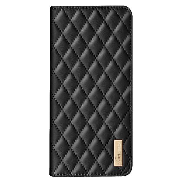 Avizar, Xiaomi Poco F6 Pro Cover Portafoglio Con Trapunta, Nero-image