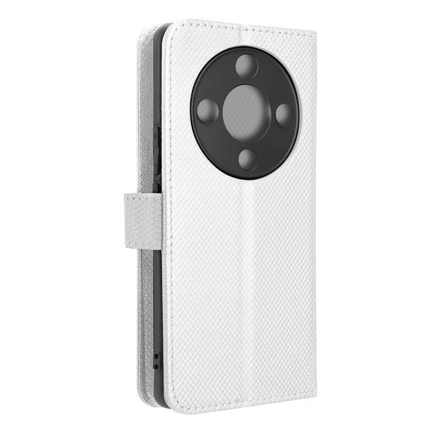 Avizar, Cover Per Honor Magic 6 Lite 5G Funzione Stand Portafoglio, Bianco-image