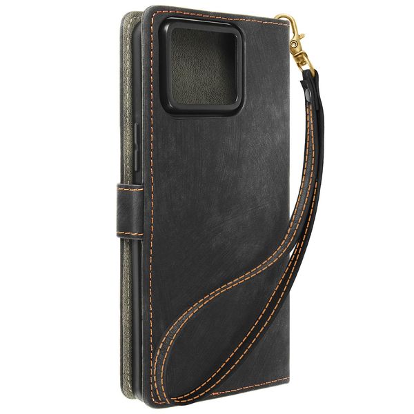 Avizar, Cover Per Asus Zenfone 11 Ultra 5G, Supporto Per Schede + Funzione Stand, Nero-image