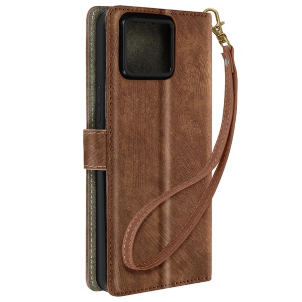 Avizar, Cover Per Asus Zenfone 11 Ultra Protezione Rfid, Marrone-image