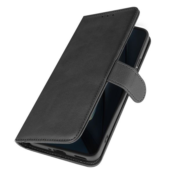 Avizar, Cover Portafoglio Poco F6 Pro Funzione Stand, Vintage, Nero-image