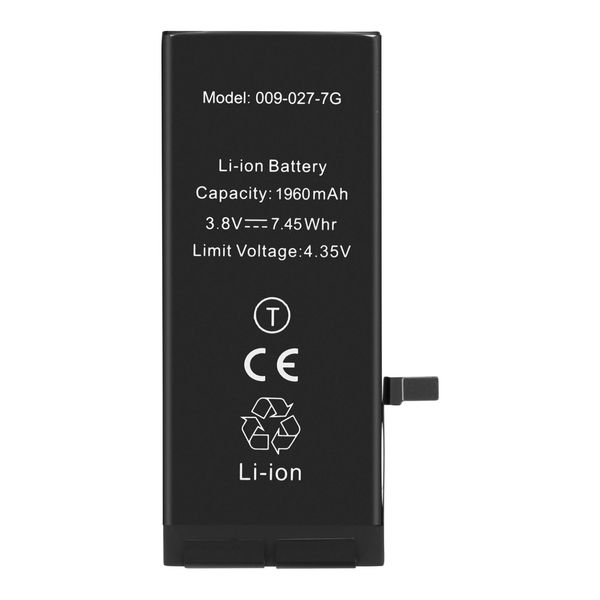 Clappio, Batteria Sostitutiva Per Apple Iphone 7 1960Mah Con Chip Ti Integrato, Nero-image