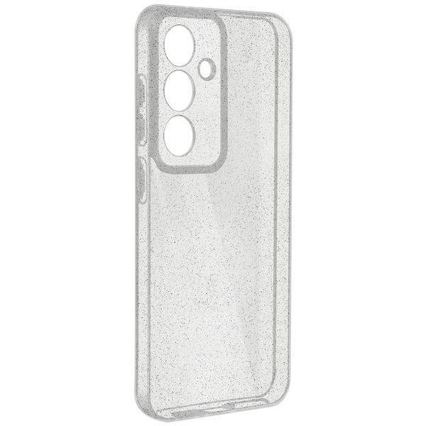 Avizar, Custodia In Silicone Glitterato Per Samsung Galaxy S23 Fe, Trasparente-image