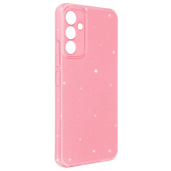 Avizar, Custodia In Silicone Glitterato Per Samsung Galaxy S23 Fe, Rosa-image