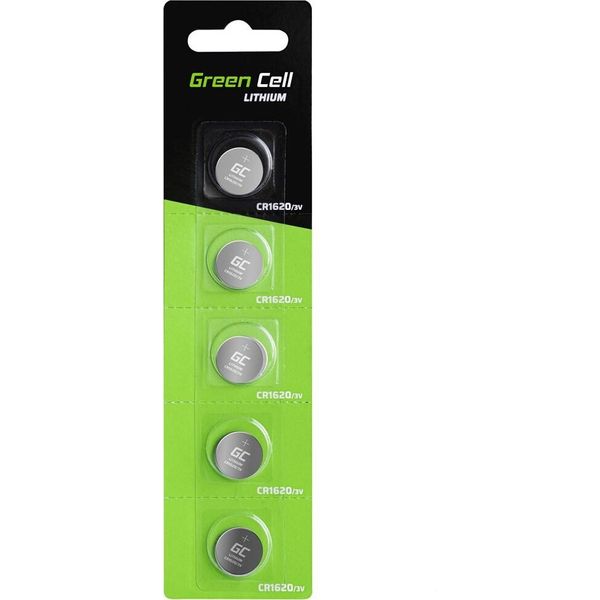 Green Cell XCR03 Batteria Per Uso Domestico Batteria Monouso CR1620 Al Litio-image