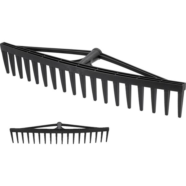 Rastrello Da Giardino, Rastrello 18 Denti 59Cm Rastrello Da Giardino, Plastica-image