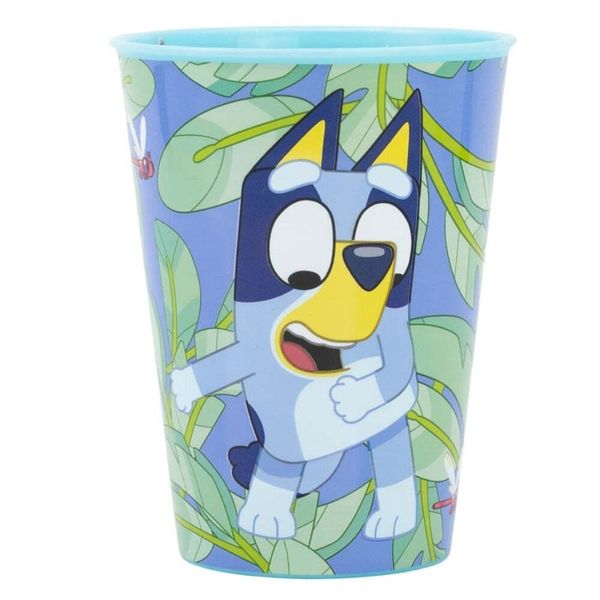 Bicchiere Di Plastica Bluy Per Bambini 260Ml-image