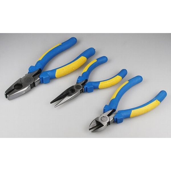 Set Di Pinze Pinze Combinate Pinze A Becchi D'ago Tronchesi Laterali-image