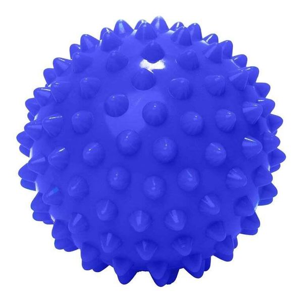 #Doyoursports Palla Ricoperta Di Aculei E Palla Per Massaggio Fasciale - Palla Da Massaggio ⌀ 10 Cm - Blu Navy-image