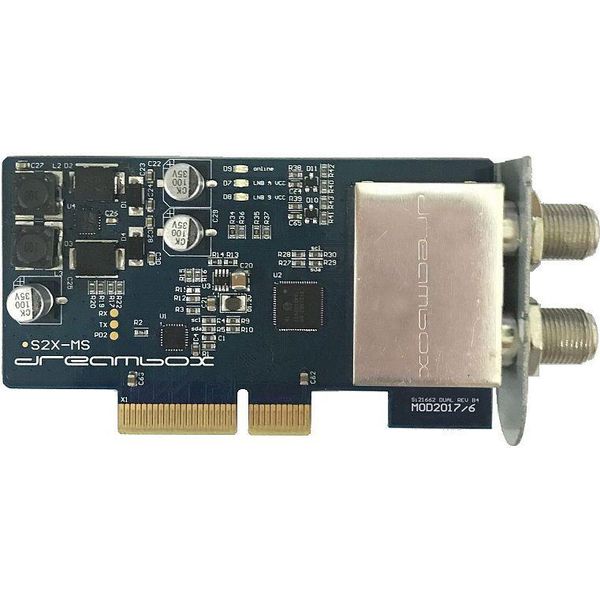 Dreambox Dual DVB-S2X Ms Twin Tuner Per Dm 900UHD 920UHD 820HD 7080HD-image